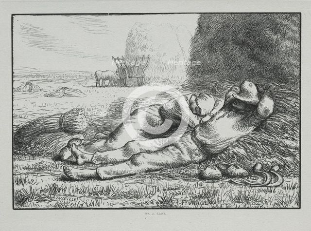 Four Hours of the Day: Noon, 1860. Creator: Adrien Lavieille (French, 1818-1862).