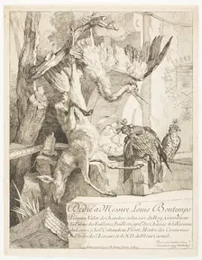 Four Hunting Subjects, No. 1, 1725. Creator: Jean-Baptiste Oudry