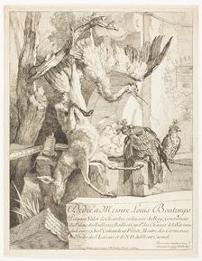 Four Hunting Subjects, No. 1, 1725. Creator: Jean-Baptiste Oudry