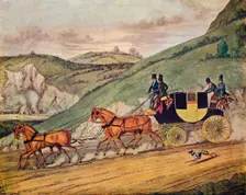 Four in Hand, 1907. Artist: James Pollard