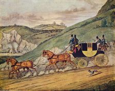 Four in Hand, 1907. Artist: James Pollard