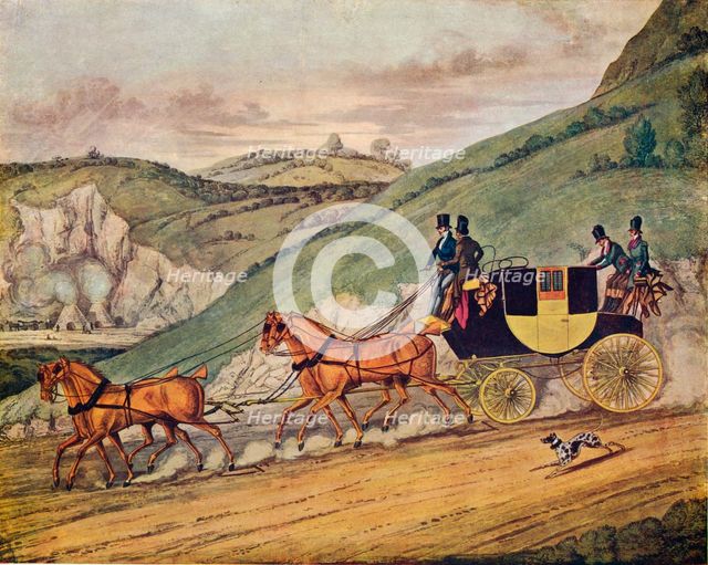 Four in Hand, 1907. Artist: James Pollard