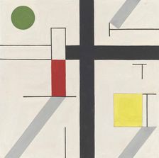 Four irregular spaces, 1932. Creator: Taeuber-Arp, Sophie (1889-1943)