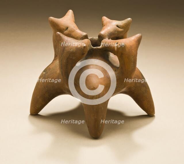 Four Joined Dogs, 200 B.C.-A.D. 500. Creator: Unknown.