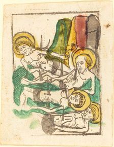 Four Martyrs - Saint Acacius, c. 1480. Creator: Unknown