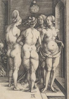 Four Naked Women, 1497., 1497. Creator: Albrecht Durer