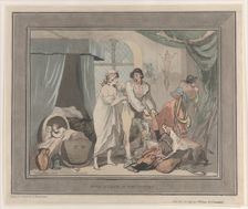 Four O'Clock in the Country, October 20, 1790., October 20, 1790. Creator: Thomas Rowlandson