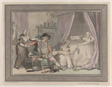 Four O'Clock in Town, October 20, 1790., October 20, 1790. Creator: Thomas Rowlandson