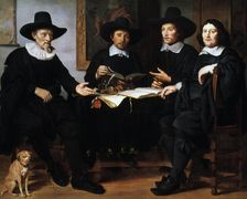Four Officers of the Amsterdam Coopers and Wine-rackers Guild, 1657. Artist: Gerbrand van den Eeckhout