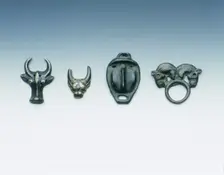 Four Ordos bronzes, Eastern Zhou dynasty, China, 3rd century BC. Creator: Unknown