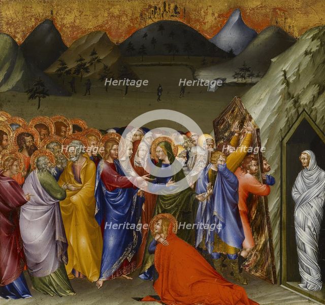 Four Panels with the Passion of Christ from a Predella, 1426. Creator: Giovanni di Paolo.