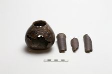 Four pieces of a mouth organ (sheng), Warring States period, 475-221 BCE. Creator: Unknown