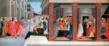 Four Scenes from the Early Life of Saint Zenobius c1500. Artist: Sandro Botticelli