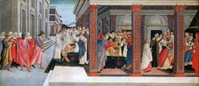 Four Scenes from the Early Life of Saint Zenobius c1500. Artist: Sandro Botticelli