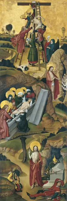 Four Scenes from the Passion, 1495. Creator: Anon