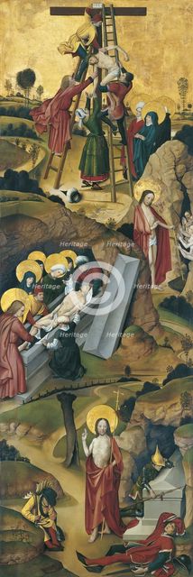Four Scenes from the Passion, 1495. Creator: Anon.
