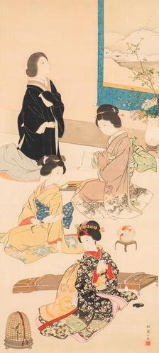 Four Seasons of Woman. Creator: Shoen, Uemura (1875-1949)