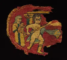 Four Segmenta from a Tunic, 650 - 750. Creator: Unknown