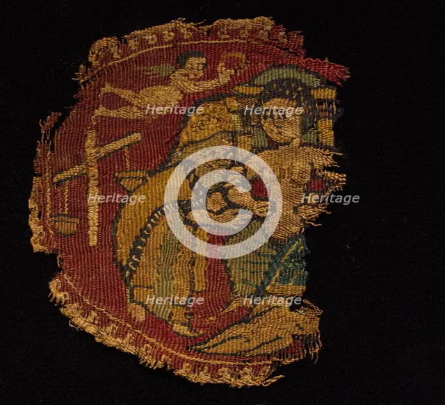 Four Segmenta from a Tunic, 650 - 750. Creator: Unknown.