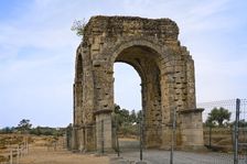 Four-sided arch, Caparra, Spain, 2007. Artist: Samuel Magal