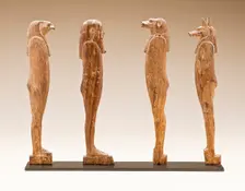 Four Sons of Horus, 26th dynasty (c.664-525 B.C.). Creator: Unknown