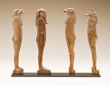 Four Sons of Horus, 26th dynasty (c.664-525 B.C.). Creator: Unknown