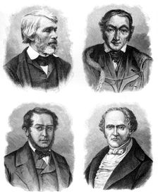 Four social theorists: Carlyle, Owen, Fourier and Proudhon, (1903)