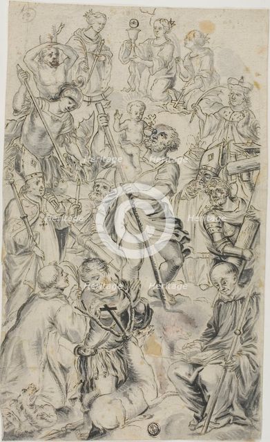 Fourteen Auxiliary Saints, n.d. Creator: Unknown.