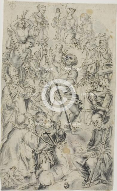 Fourteen Auxiliary Saints, n.d. Creator: Unknown.