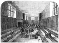Fourth-form room at Harrow School, 1862. Creator: Unknown