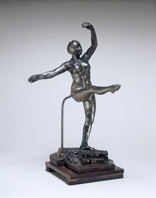 Fourth Position Front, on the Left Leg, c. 1885/1890. Creator: Edgar Degas