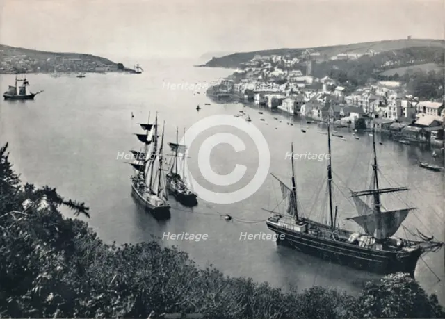 'Fowey - Entrance to the Harbour', 1895. Artist: Unknown.