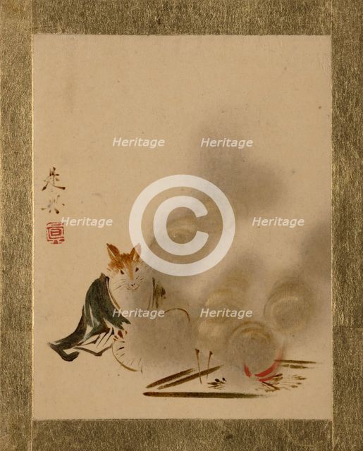 Fox by Mystic Fire. Creator: Shibata Zeshin.
