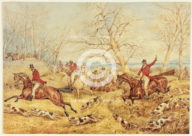 Fox Hunt, n.d. Creator: Henry Thomas Alken.