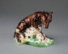 Fox, Staffordshire, c. 1780. Creator: Staffordshire Potteries