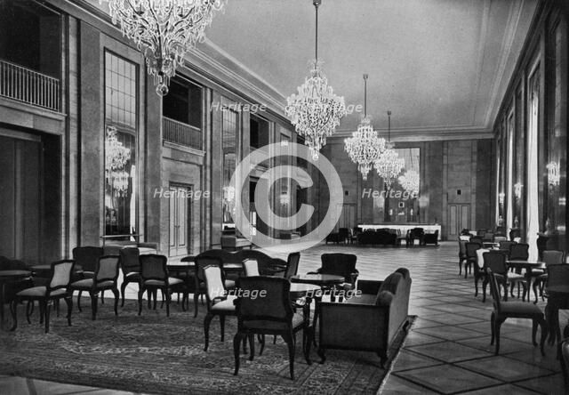 'Foyer of the Deutsches Opernhaus, Charlottenburg, remodelled with the help of the Führer', 1936. Artist: Unknown