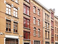 Foyer Schaerbeek, 53-59 Rue Victor Hugo, Brussels, Belgium, (1909) c2014-2017. Artist: Alan John Ainsworth