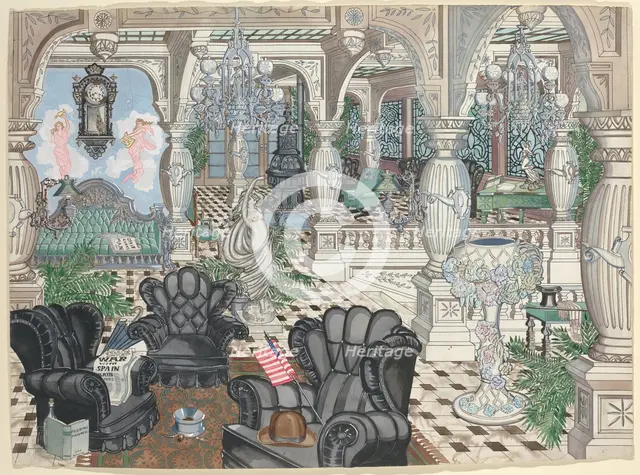 Foyer's Men's Club, 1880-1910, c. 1946. Creator: Perkins Harnly.