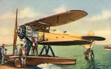 Focke-Wulf W 4 floatplane, 1920s, (1932). Creator: Unknown