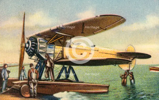 Focke-Wulf W 4 floatplane, 1920s, (1932). Creator: Unknown.