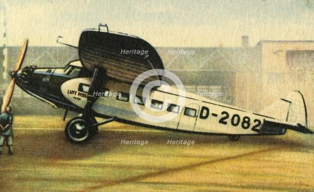 Focke-Wulf A 38 Möwe plane, 1932.  Creator: Unknown.