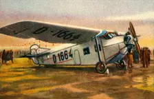 Focke-Wulf A28 Habicht plane, 1920s, (1932). Creator: Unknown
