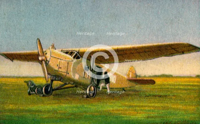 Focke-Wulf A32 Bussard airliner, 1932.  Creator: Unknown.