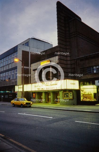 Focus Cinema, Delamere Street, Crewe, Cheshire East, 1975-1983. Creator: Norman Walley.