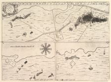 Fodina ferrea Danmorensis - A Danish Iron Mine (Aubry de La Mottraye's "Travels through..., 1723-24. Creator: William Hogarth
