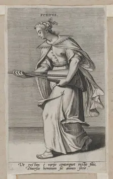 Foedus, from Prosopographia, ca. 1585-90., ca. 1585-90. Creator: Philip Galle