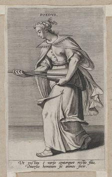 Foedus, from Prosopographia, ca. 1585-90., ca. 1585-90. Creator: Philip Galle