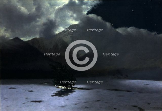Foehn Wind, 1895. Creator: Stanislaw Witkiewicz.