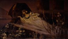 Fog of the Nile. Artist: Kotarbinsky, Vasilii (Wilhelm) Alexandrovich (1849-1921)