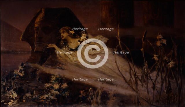 Fog of the Nile. Artist: Kotarbinsky, Vasilii (Wilhelm) Alexandrovich (1849-1921)